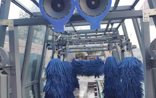 坐標(biāo)京畿重地——河北保定，潘達智能洗車(Intelligent car wash)配置林頓洗車設(shè)備